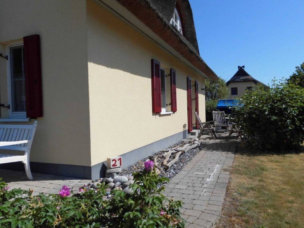 Reetdachhaus Sonnenschein in Ummanz, Rügen