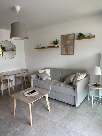 Gîte pour 2 personnes, avec terrasse dans Plage des Demoiselles
