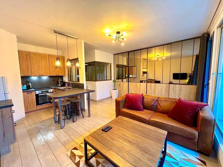 Appartement de vacances pour 4 personnes, avec jardin, animaux acceptés