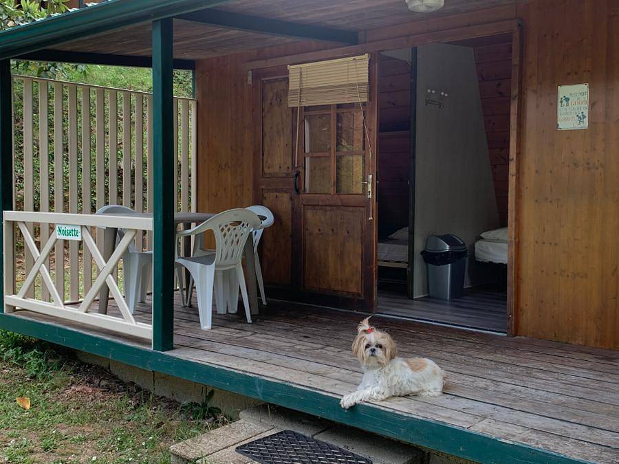 Camping Iserand Calme et Nature - Chalet 2 personen - Camp'Nature+ ohne Sanitäranlagen 20m² in Vion, Tournon-sur-Rhône und Umgebung