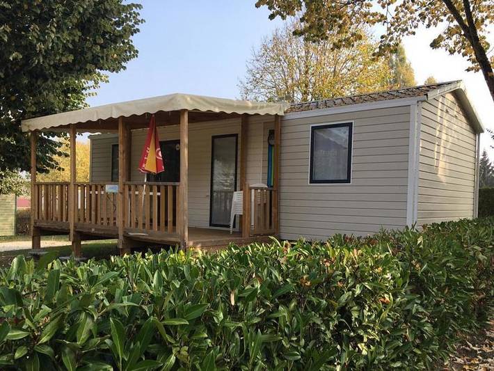 Camping Au Pigeonnier - Mobilheim 6 personen - Premium 3 Ch in Le Château-d'Oléron, Côte de Beauté