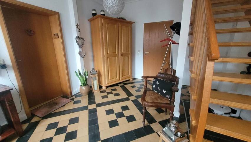 Ferienwohnung für 3 Personen, mit Terrasse und Garten sowie Ausblick