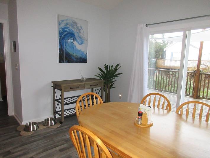 Vacation rental for 6 people, with terrace and yard in Surf City