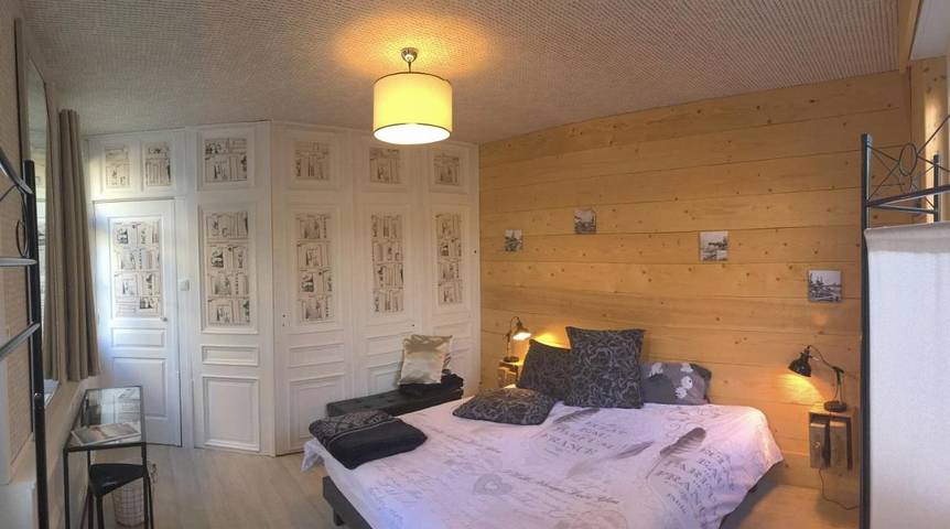 Chambre d’hôte pour 2 personnes, avec Terrasse ainsi que Jardin et Vue à Fruges