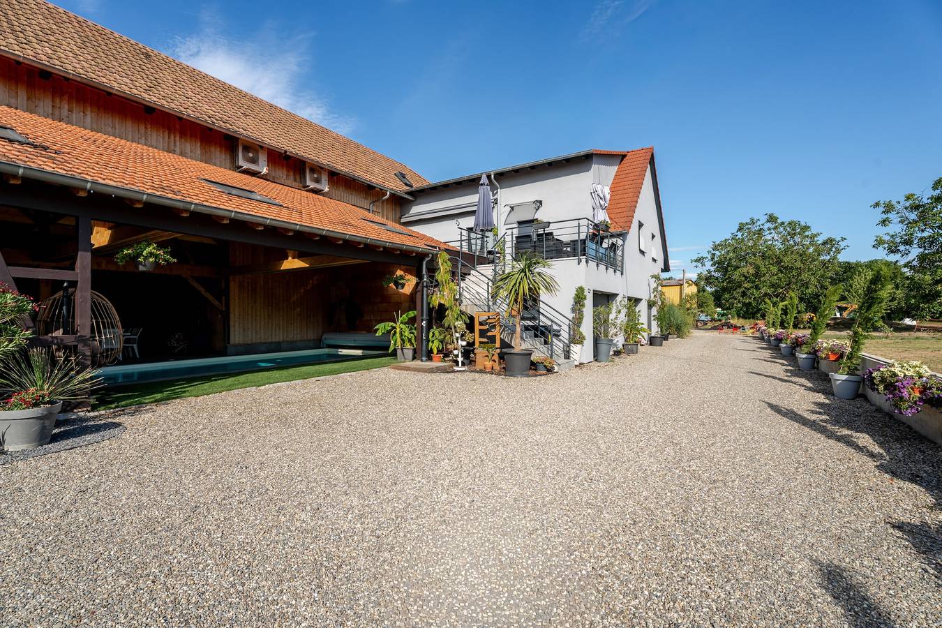 Gîte kymsourit : grand gîte **** avec piscine - sauna in Sand, Région de Sélestat-Erstein
