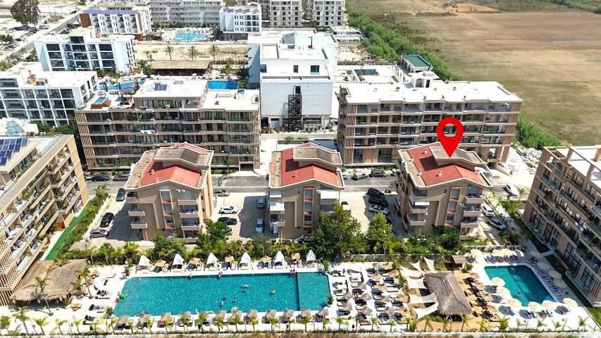 Appartement de vacances pour 5 personnes, avec balcon et jardin