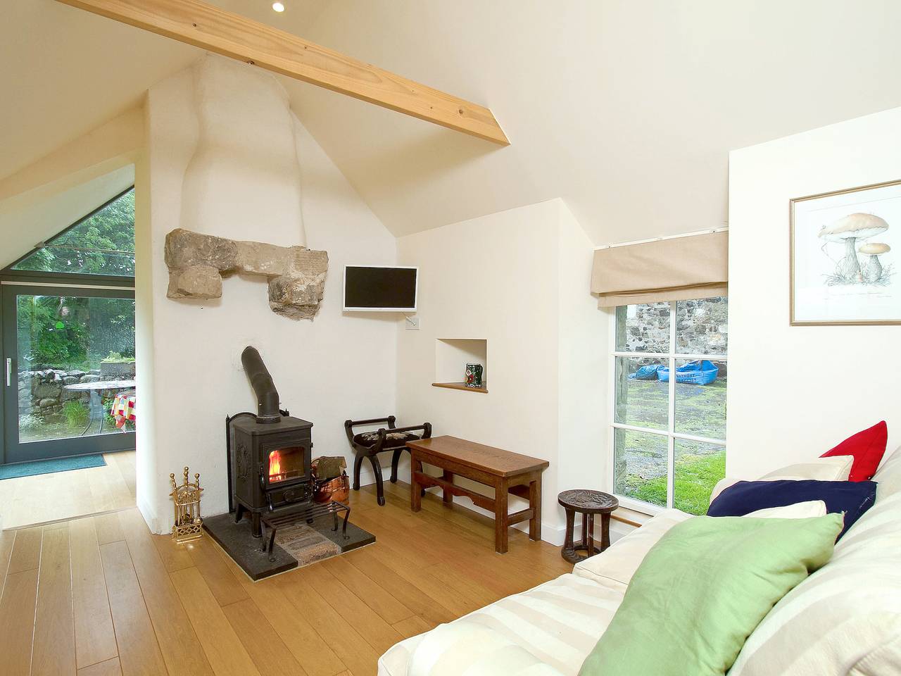 Tullibole Castle Longhouse in Perthshire