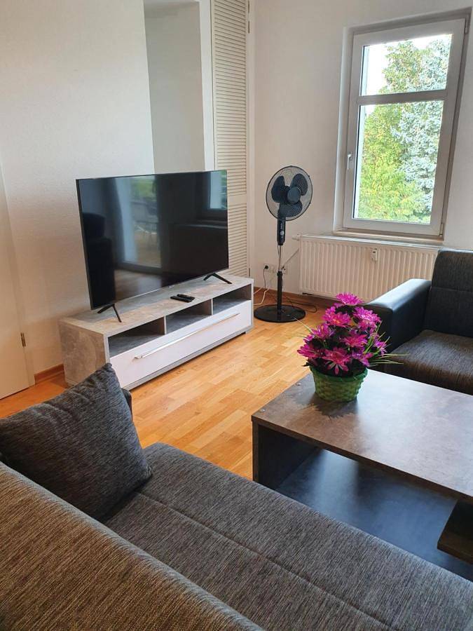 Ferienwohnung für 4 Personen, mit Balkon und Garten in Leipziger Buchmesse - 4