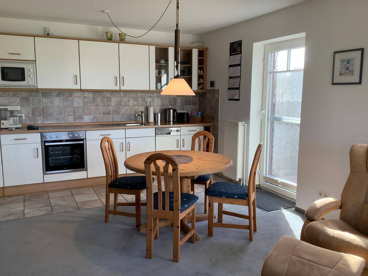 Ganze Wohnung, Großzügige Ferienwohnung mit Terrasse, Garten und Kamin in Schlagsdorf in Schlagsdorf ( Fehmarn), Fehmarn