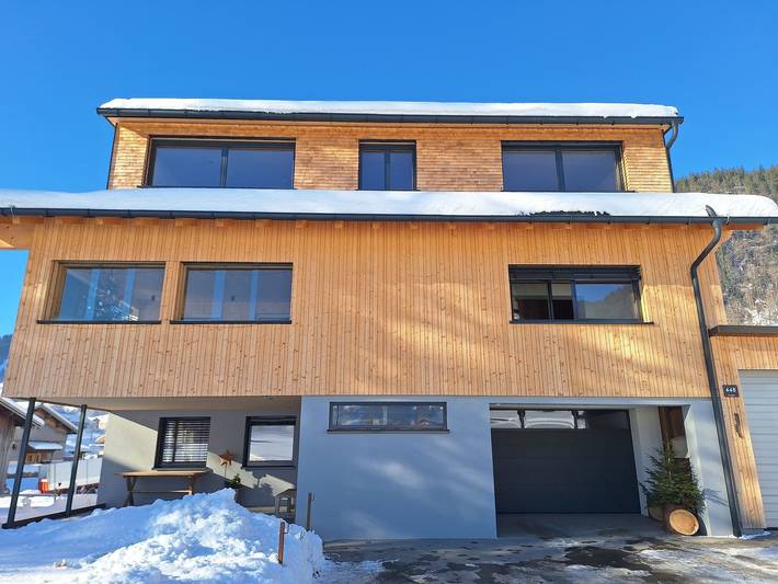 Ferienwohnung für 6 Personen, mit Terrasse und Garten sowie Ausblick in Au - 2
