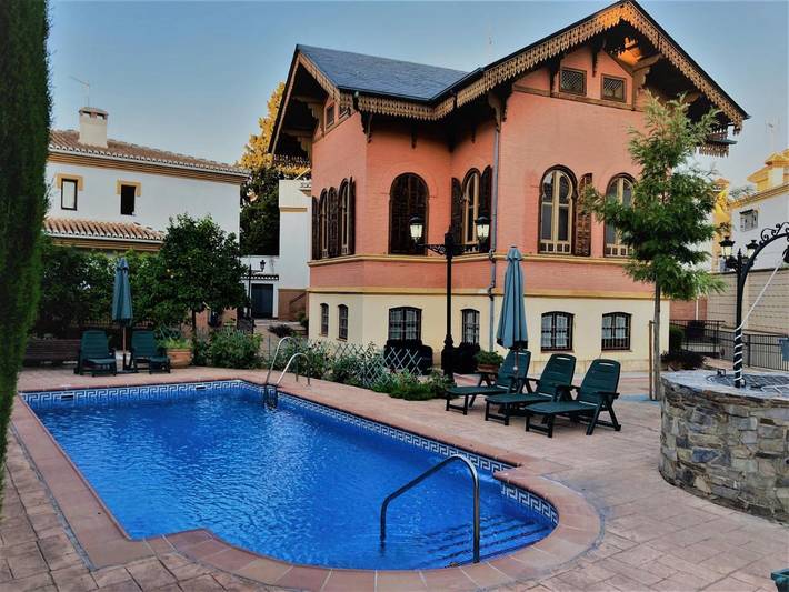 Apartamento de vacaciones para 3 personas, con piscina y jardín - 1