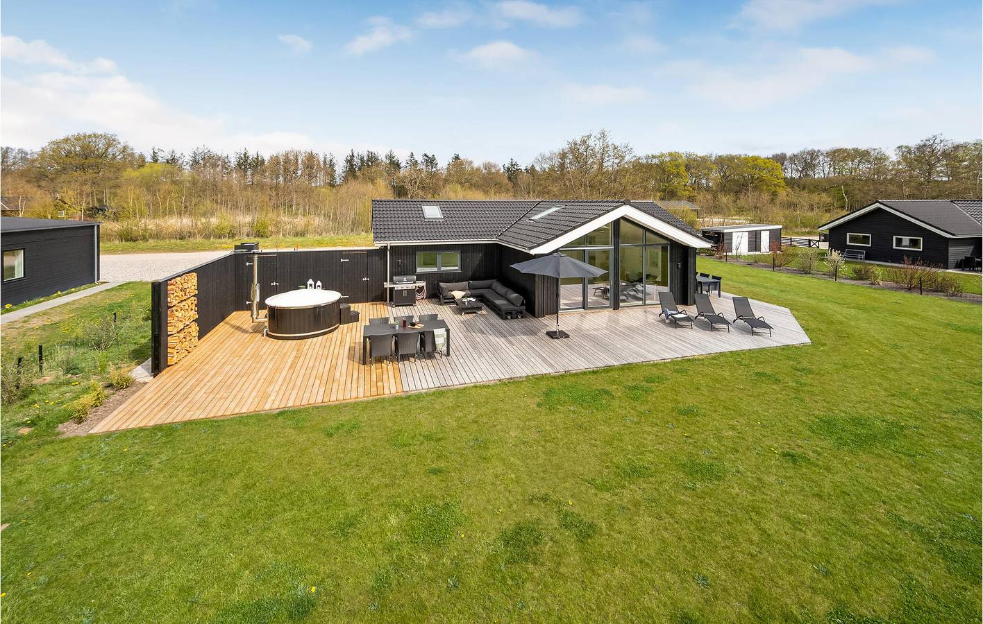 Ferienhaus für 10 Personen mit Sauna in Glesborg, Djursland