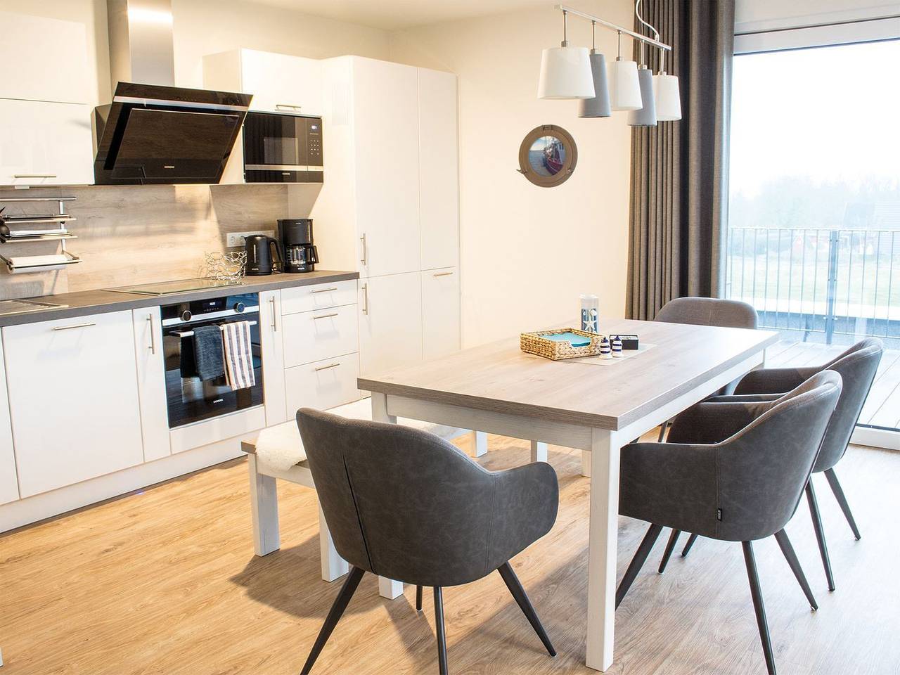Ganze Wohnung, Auszeit im Sielhuus – Penthouse mit Weitblick. Sauna. Dachterrasse. Exklusiv. in Fedderwardersiel, Butjadingen