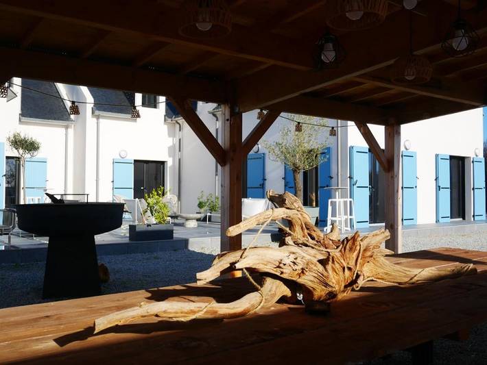 Location de vacances pour 42 personnes, avec jardin et vue dans Locmaria (Groix) - 2