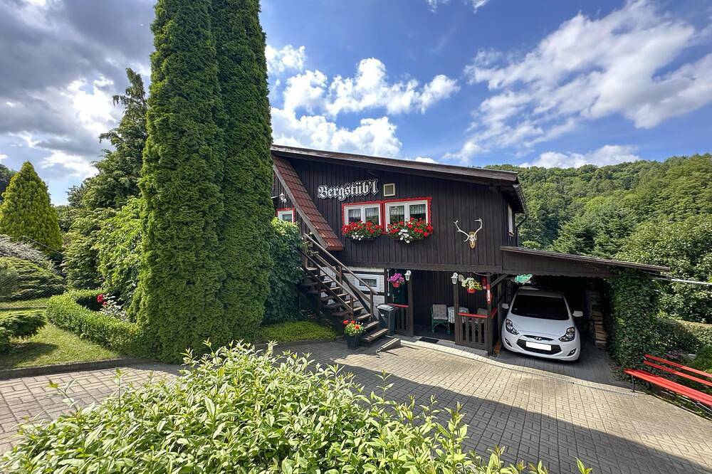 Freistehendes Ferienhaus mit schöner Terrasse in Rübeland, Harzvorland