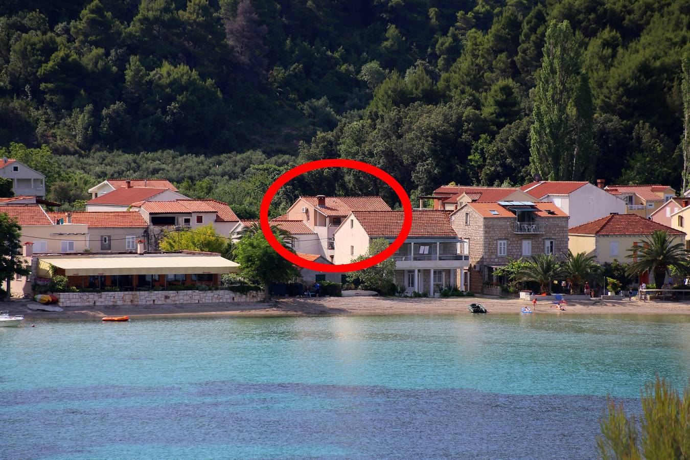 Ganze Wohnung, 1-Zimmer-Ferienwohnung am Strand Zuljana, Peljesac A-10228-a in Žuljana, Dubrovnik-Neretva