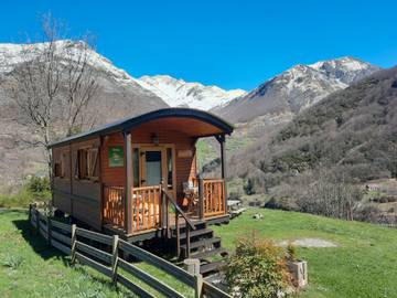 Cabane En Bois pour 4 Personnes dans Gavarnie-Gèdre, Pyrénées, Photo 1