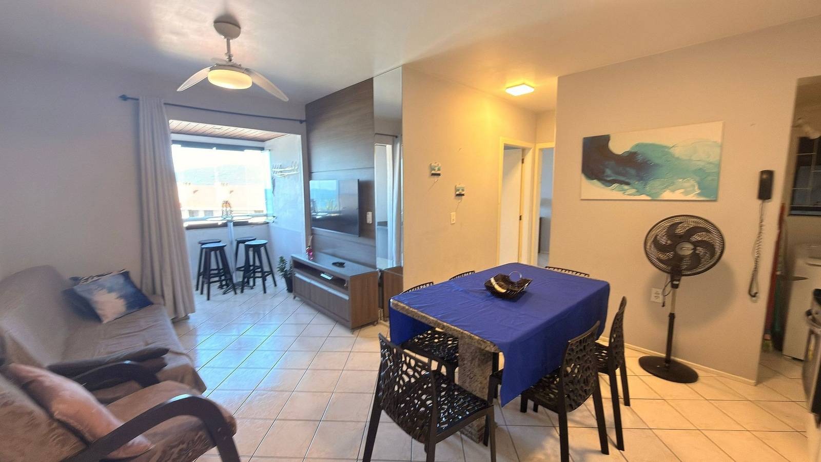 Apartamento entero, Admirable Sea View in Center Bbq Wifi in Ingleses do Rio Vermelho, Florianópolis