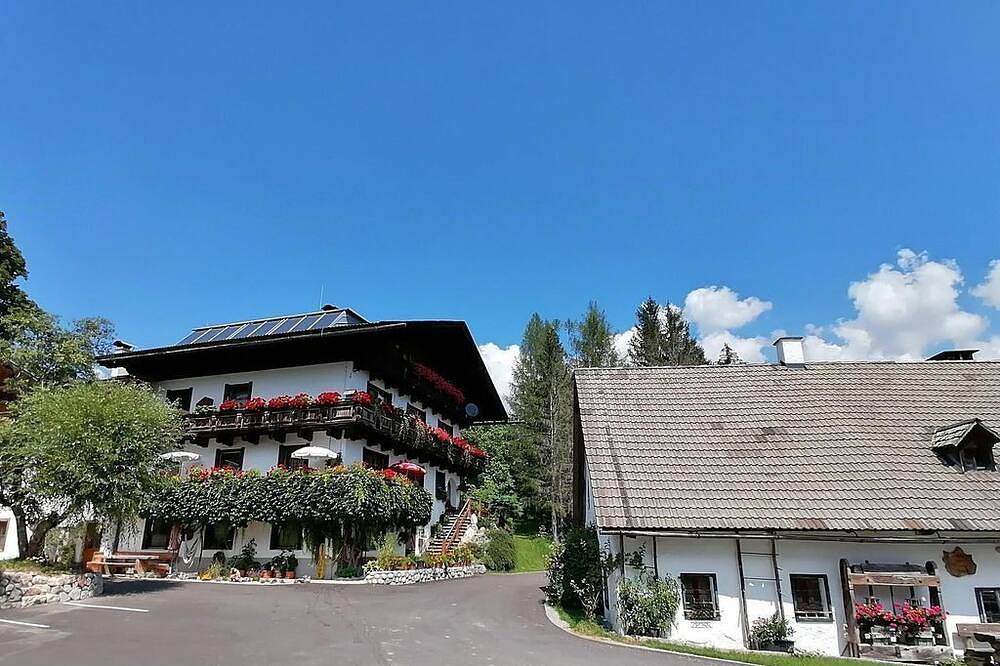 Ganze Wohnung, Fewo I \"Morgenrot\"/2 Schlafräume/Du/Wc - Biohof Gschwandt in Roßleithen, Totes Gebirge