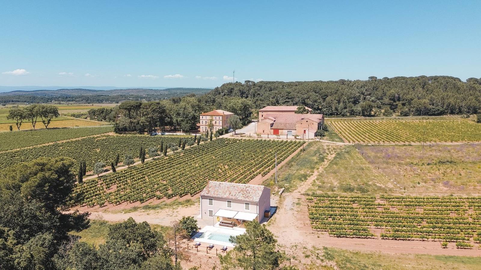 La Maison dans les Vignes in Narbonne, Mittelmeerküste (Frankreich)