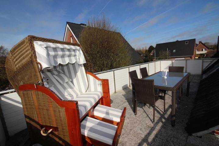 Ganze Ferienwohnung, Appartement 3 Rückenwind - Bad in St. Peter-Bad, St. Peter-Ording
