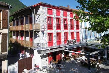 Hôtel pour 2 personnes, avec terrasse à Seix