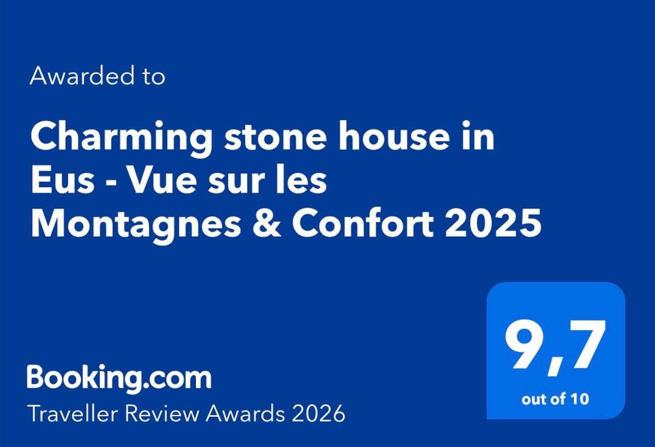 Charming stone house in Eus - Vue sur les Montagnes & Confort 2025 in Eus, Région de Prades