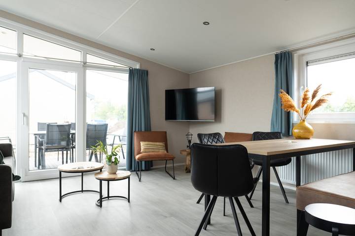 Chalet für 6 Personen, mit Terrasse in Norddeich