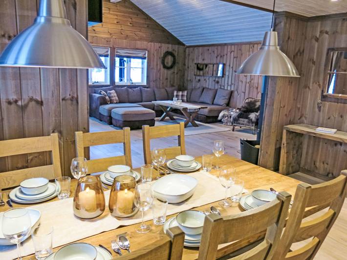 Ferienhaus für 8 Personen, mit Garten und Seeblick sowie Balkon in Åseral - 3