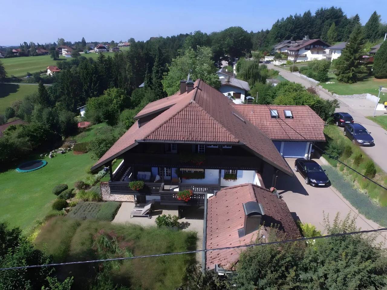 Ganze Wohnung, Ferienwohnung 'Mini Suite' mit Bergblick, privater Terrasse und Wi-Fi in Höchenschwand, Südschwarzwald