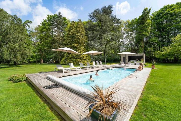 Gîte pour 5 personnes, avec piscine et jardin, animaux acceptés dans Hersin-Coupigny