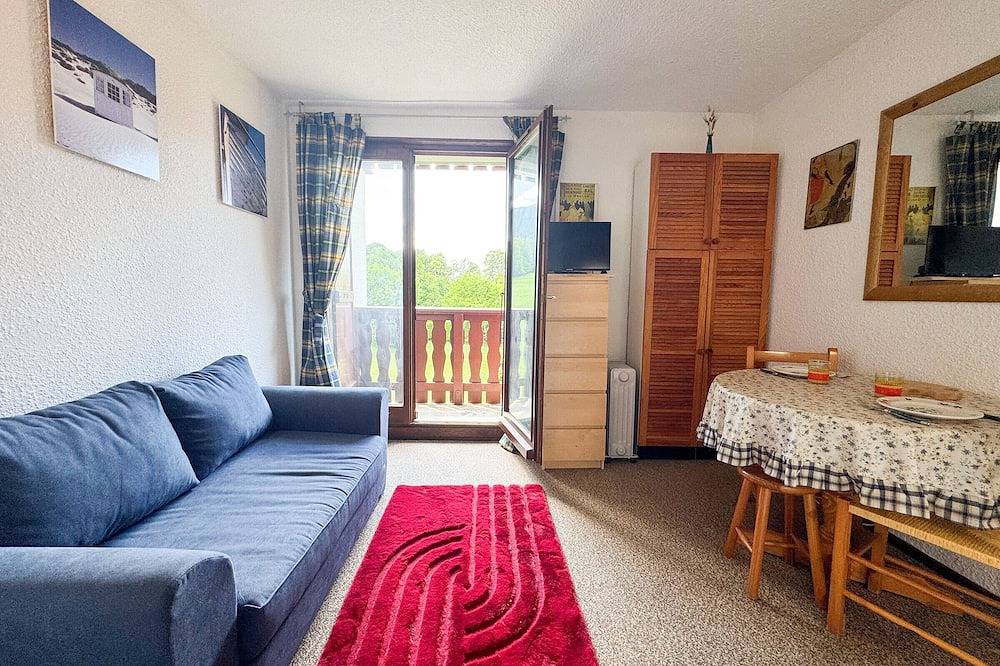 Ganze Wohnung, Ski-in Apartment in Bernex mit Balkon und Parkplatz in Bernex, Thonon-les-Bains und Umgebung