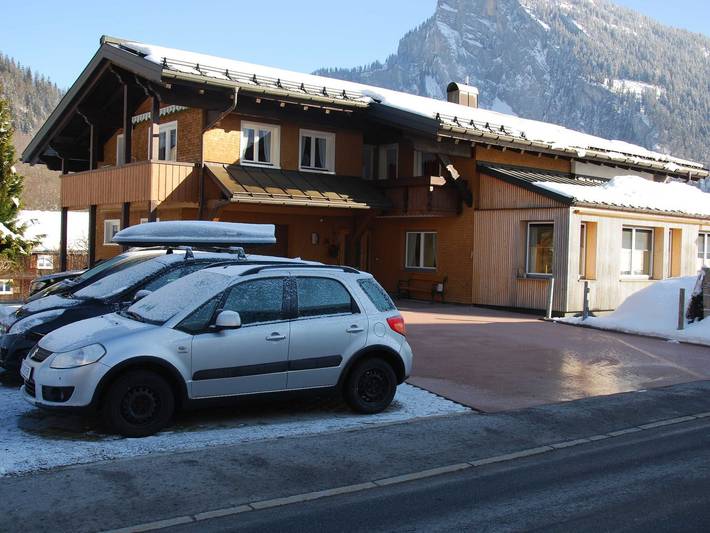 Ferienwohnung für 2 Personen, mit Balkon und Garten im Bregenzerwald