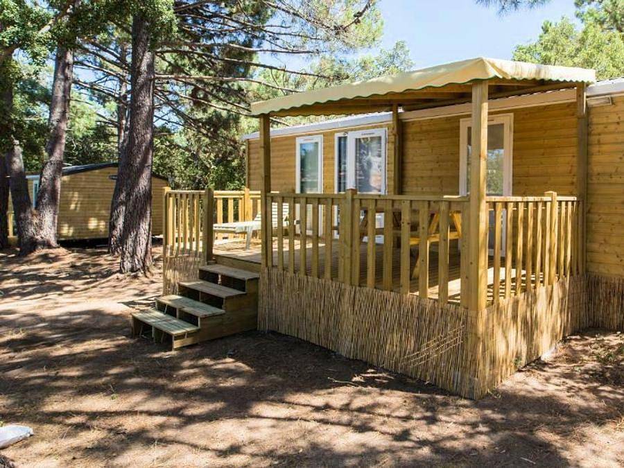Camping Campo di Mare - Mobilhome 6 personas - 3 Habitaciones 6 Personas Aire Acondicionado + Tv (4 adultos + 2 niños -12 años max) (Domingo) in Porto Vecchio, Distrito de Sartène
