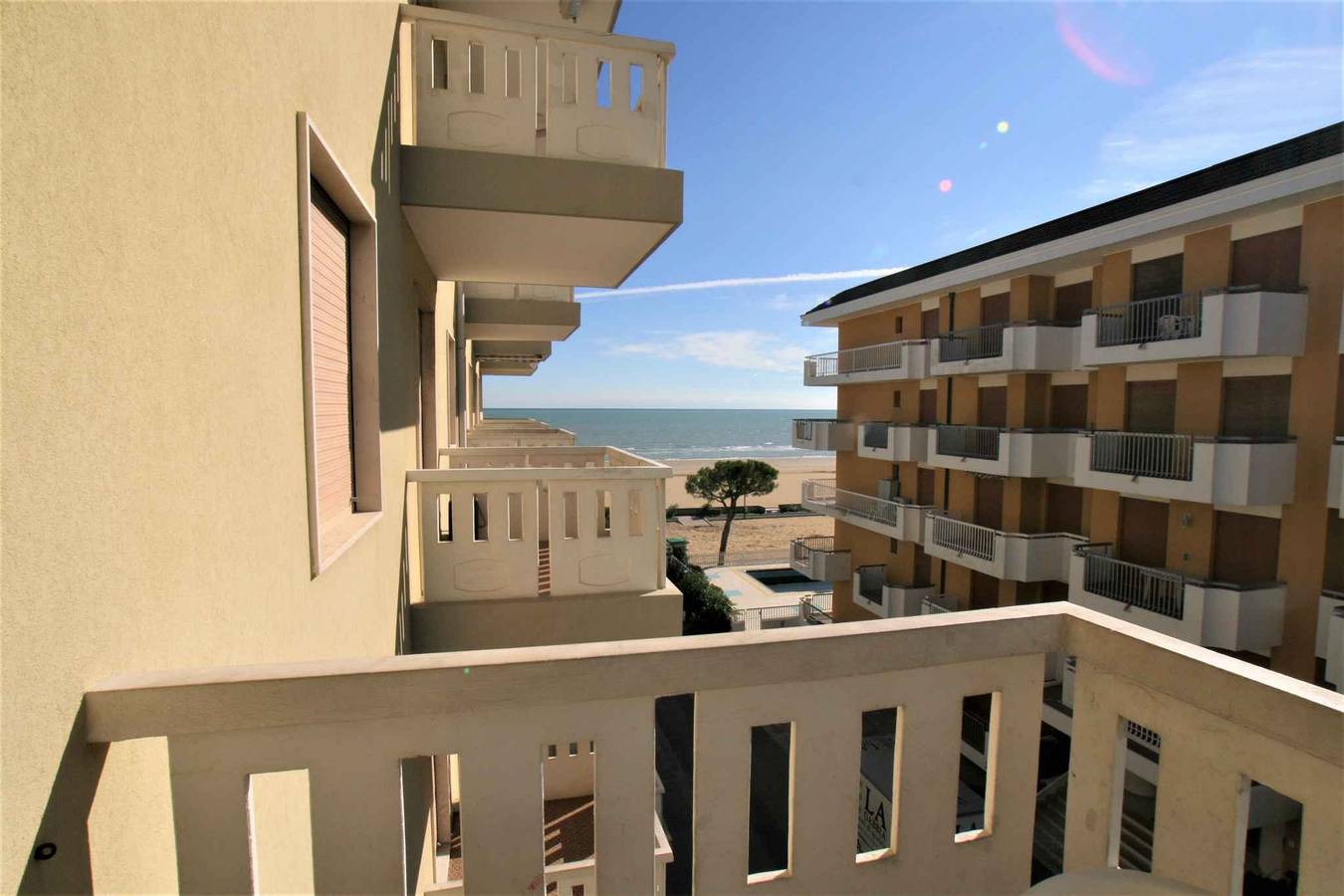 Gehele studio, Studio direkt aan het strand  in Lido di Jesolo, Jesolo