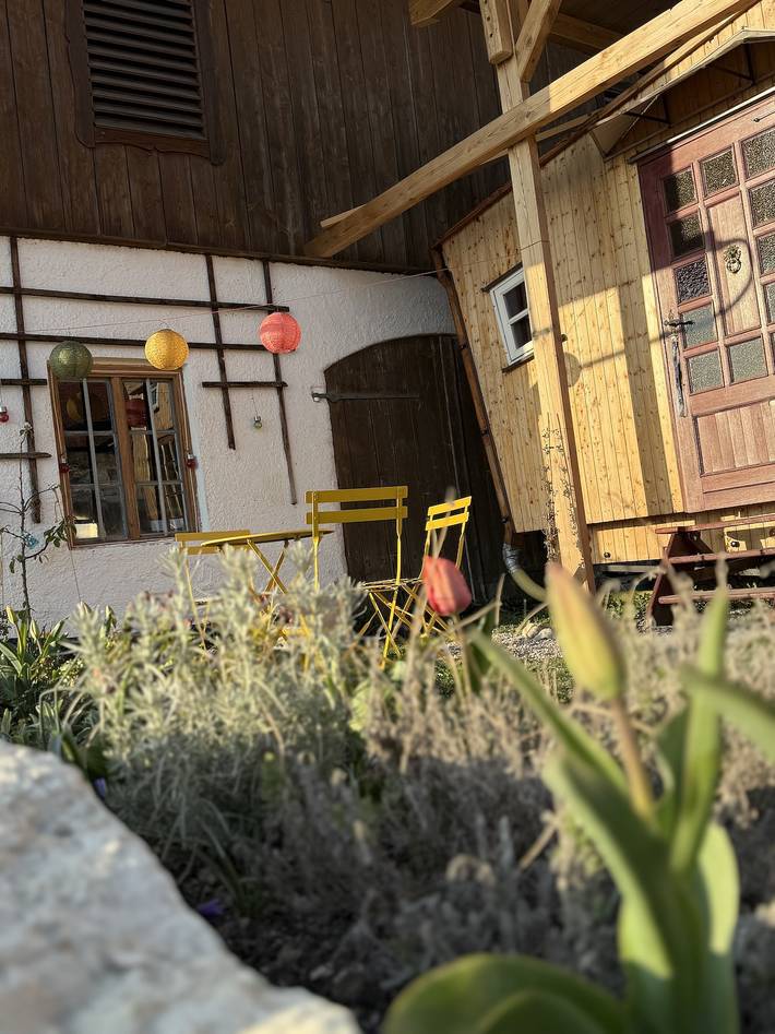 Ferienwohnung für 3 Personen, mit Sauna und Garten sowie Terrasse in Frasdorf