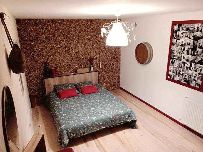 Chambres d'hôtes à Saint-Géry, "un nid pour la nuit" - Chambre Geryinbu (j'ai rien bu !) in Saint-Géry, Saint-Géry-Vers