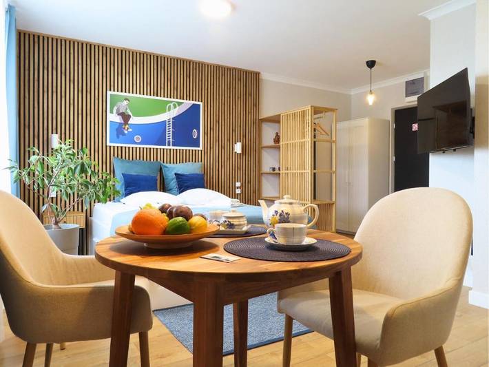 Apartament wakacyjny dla 2 osób, z Balkon i Taras oraz Widok w Biała Podlaska