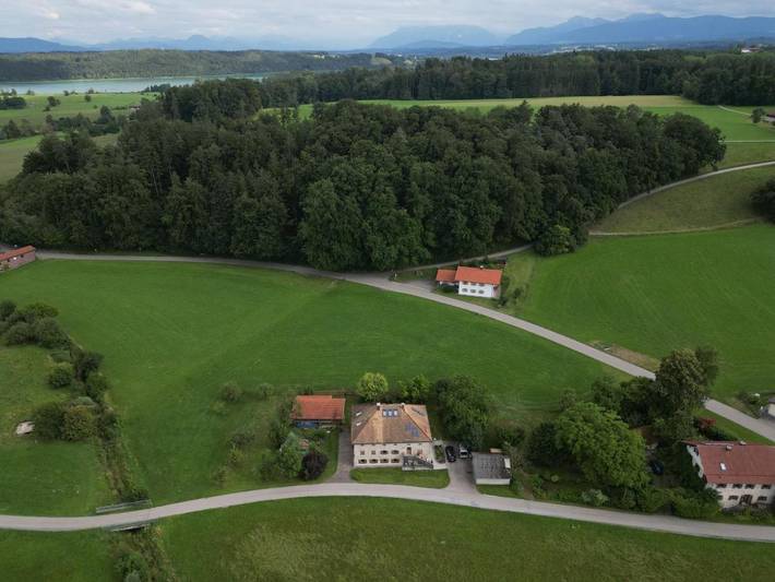 Ferienwohnung für 4 Personen, mit Balkon und Terrasse sowie Garten in Taching am See - 3