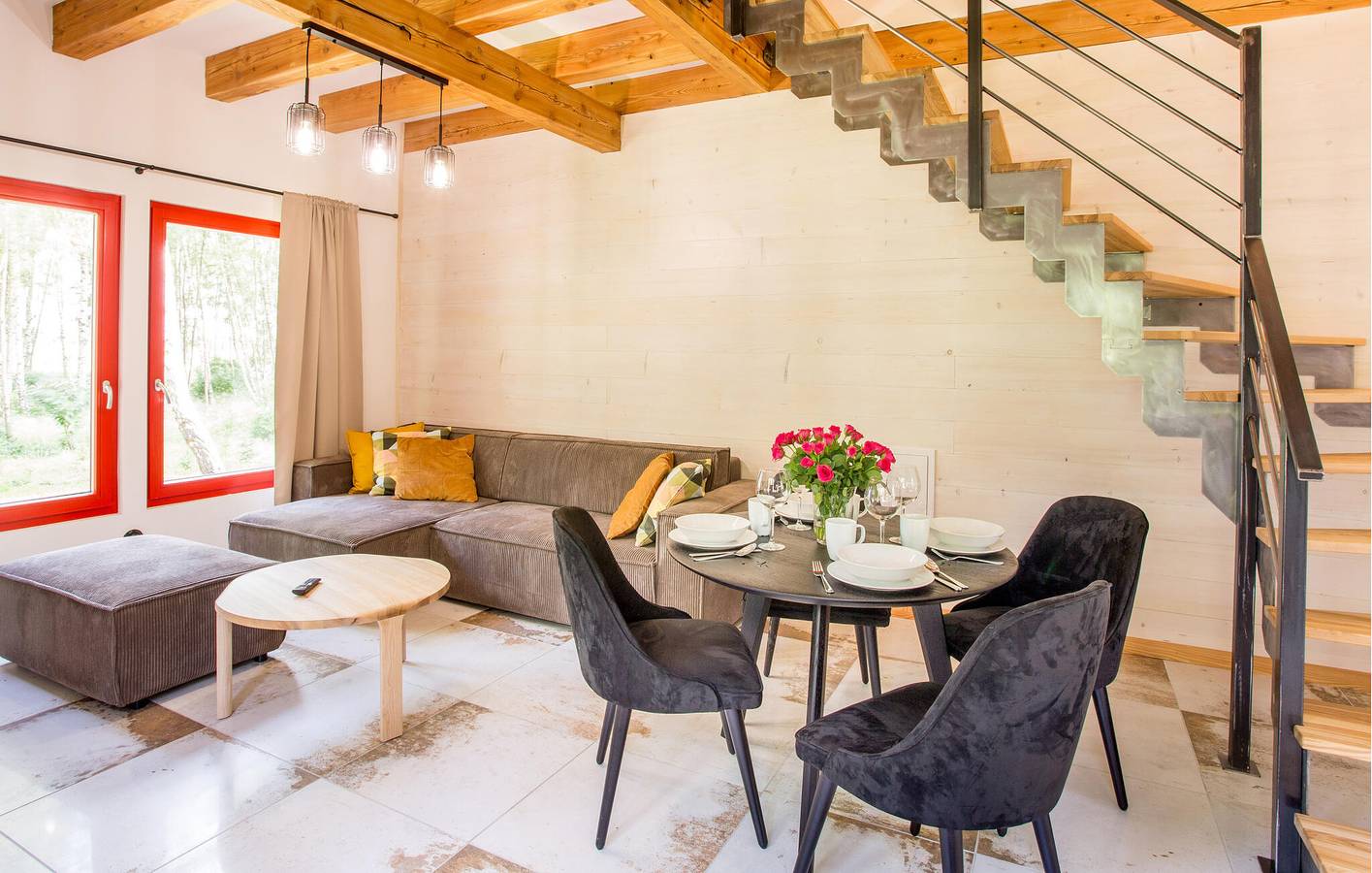 Ferienhaus für 5 Personen mit Garten in Rowy, Garder See (Polen)