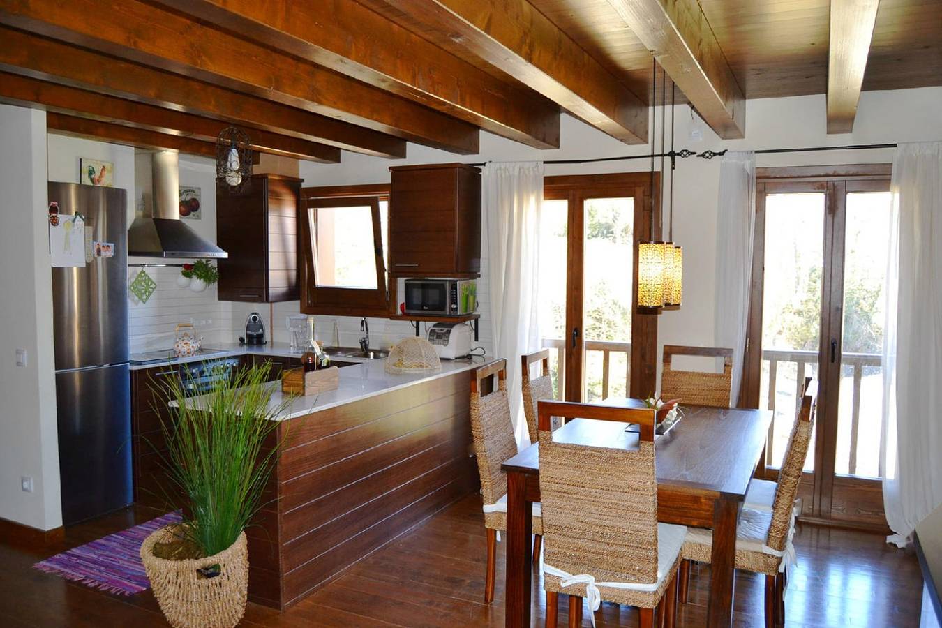 Entire holiday apartment, Ground Floor 3 rooms Pool, Fireplace, Garden & Wi-Fi in Queixans, Fontanals de Cerdanya