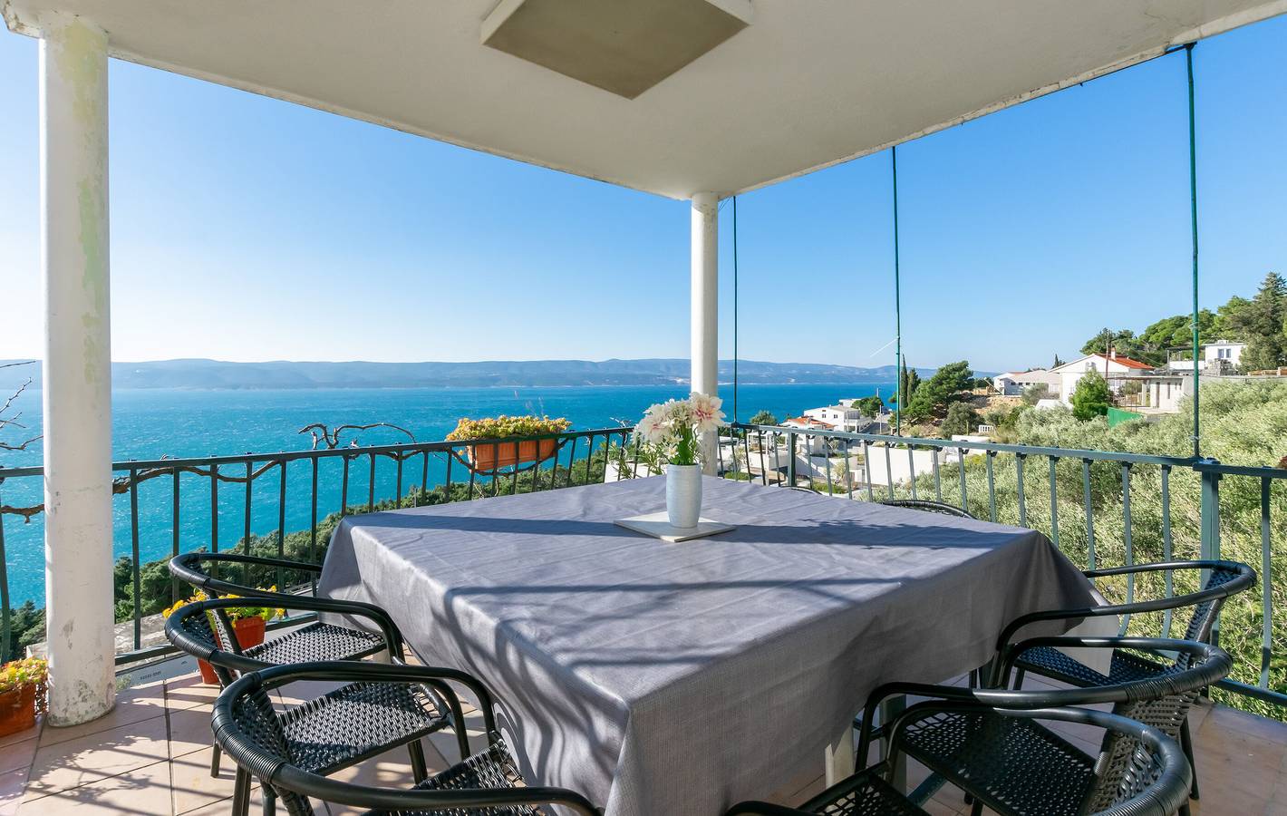 Cijeli studio, Apartments Zorica in Marušići (Dalmacija), Omiška rivijera