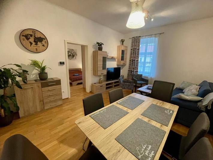 Ferienwohnung für 4 Personen, mit Terrasse und Garten in Krems an der Donau