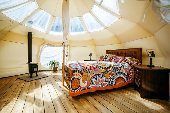 Tipi für 10 Personen, mit Garten und Whirlpool sowie Terrasse, kinderfreundlich in Südostengland - 4