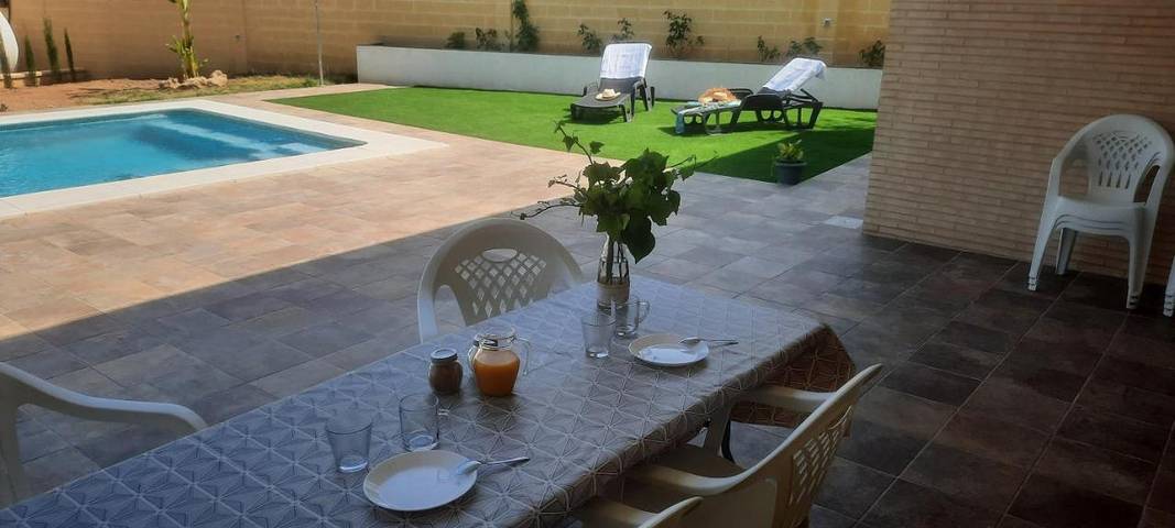Casa rural para 8 personas, con piscina además de vistas y jardín en Sierra Norte de Sevilla - 3
