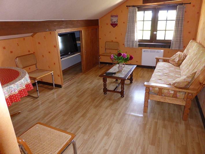 Gîte pour 5 personnes avec vue in Bief-du-Fourg, Jura Francais