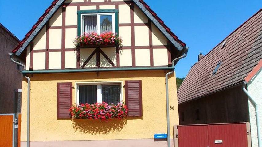 Ferienwohnung für 3 Personen, mit Garten in Sangerhausen