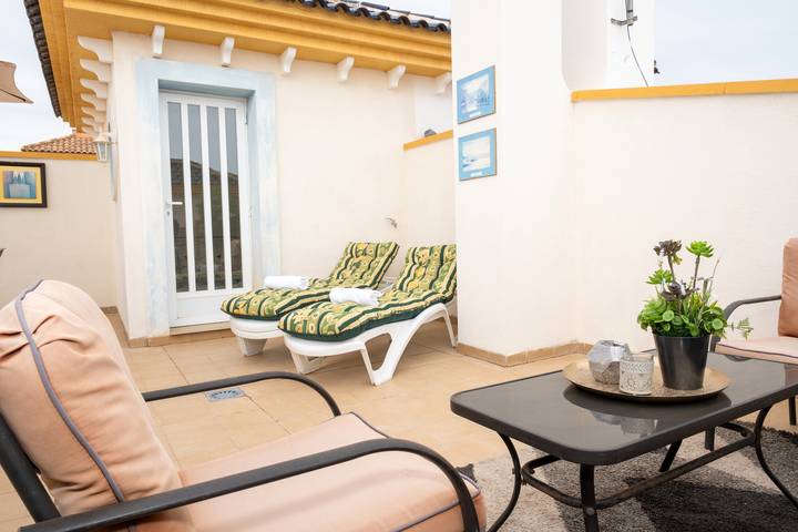 Ferienhaus für 6 Personen, mit Balkon und Kinderpool in Murcia - 4
