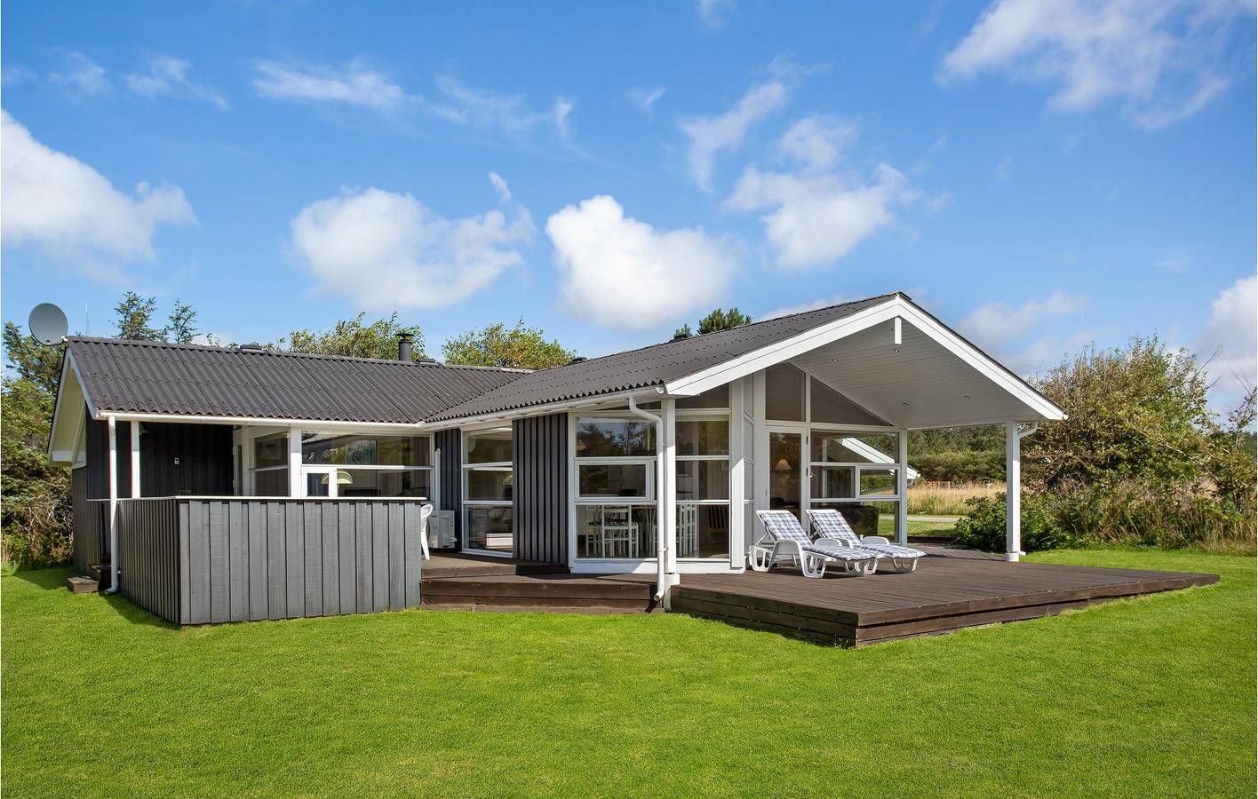 Ferienhaus für 8 Personen mit Garten in Løkken, Hjørring und Umgebung