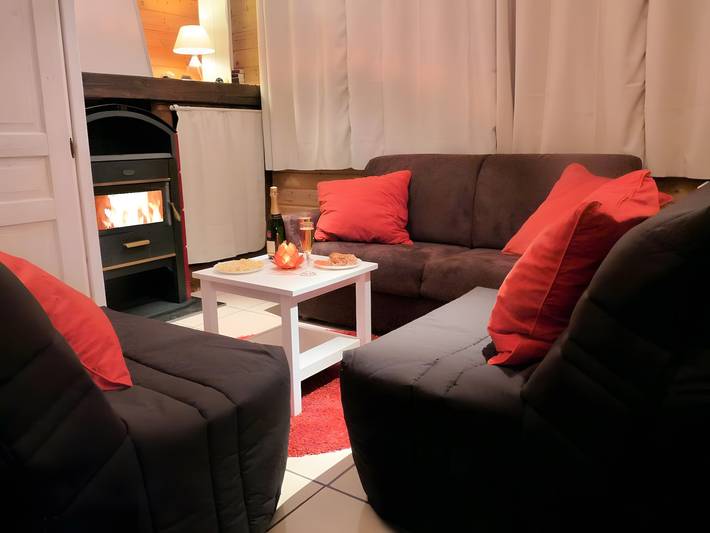 Monolocale intero, Chalet sul Lago con Vista Mozzafiato e Terrazza Esclusiva per 4 Persone in Lago di Gérardmer, Gérardmer